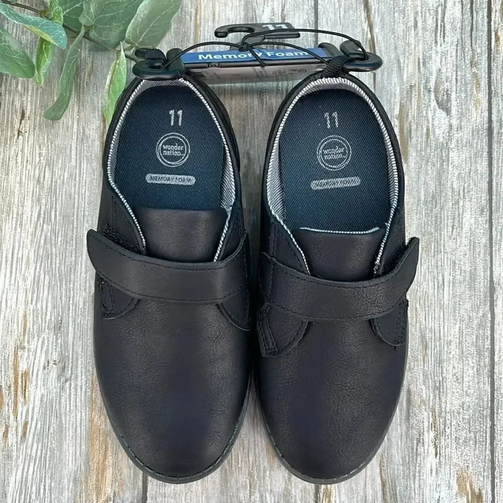 Toddler Boys Black Oxford Dress Shoes Size 11